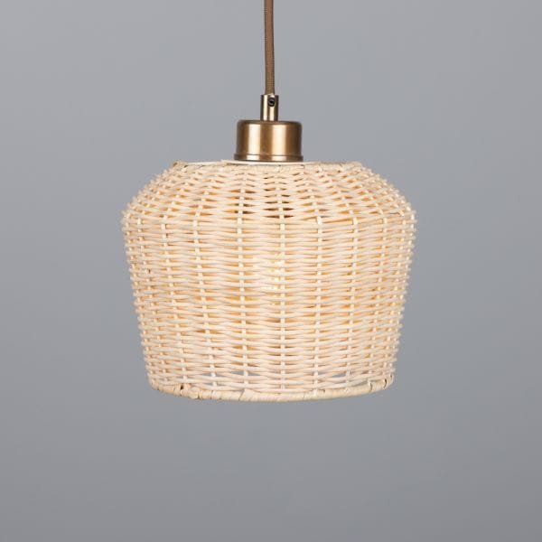 Manila Small Rattan Pendant Light 20cm - Image 5